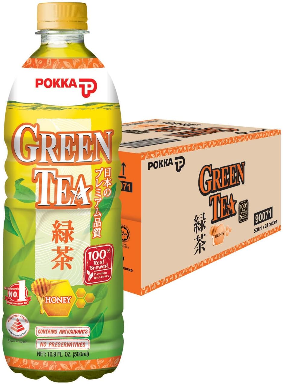 Pokka Honey Green Tea (500ML x 24)
