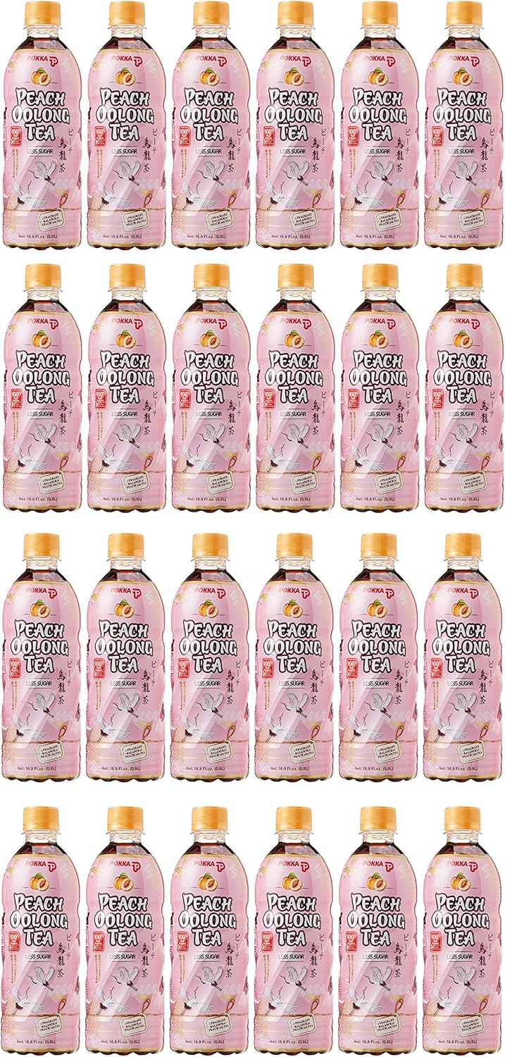 Pokka Peach Oolong Tea (500ML x 24)