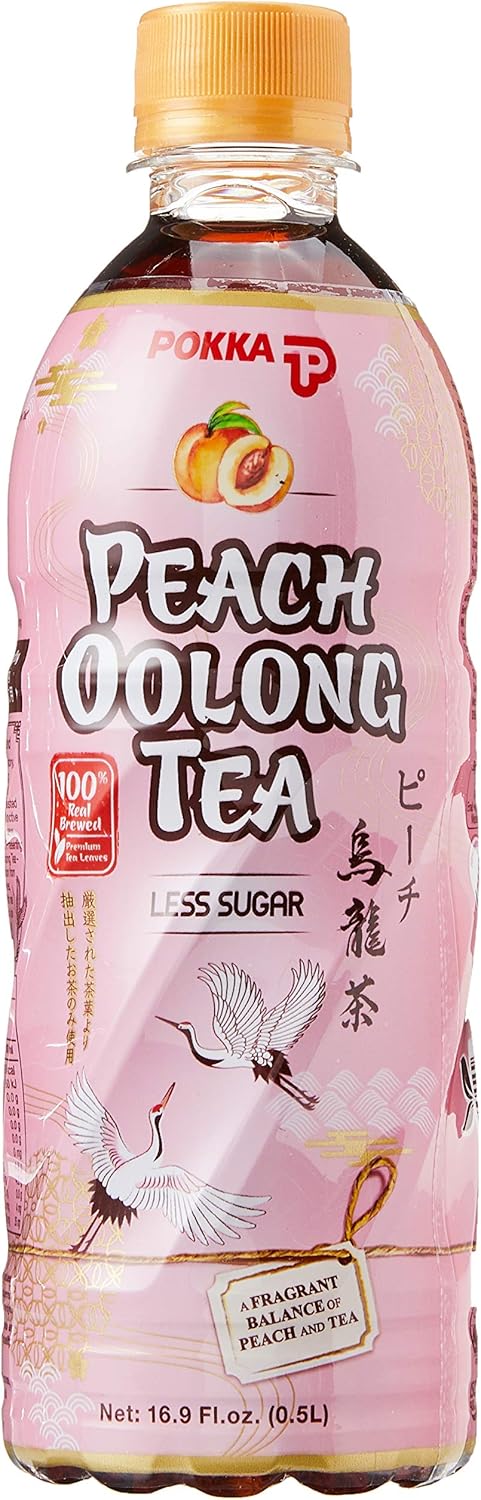 Pokka Peach Oolong Tea (500ML x 24)