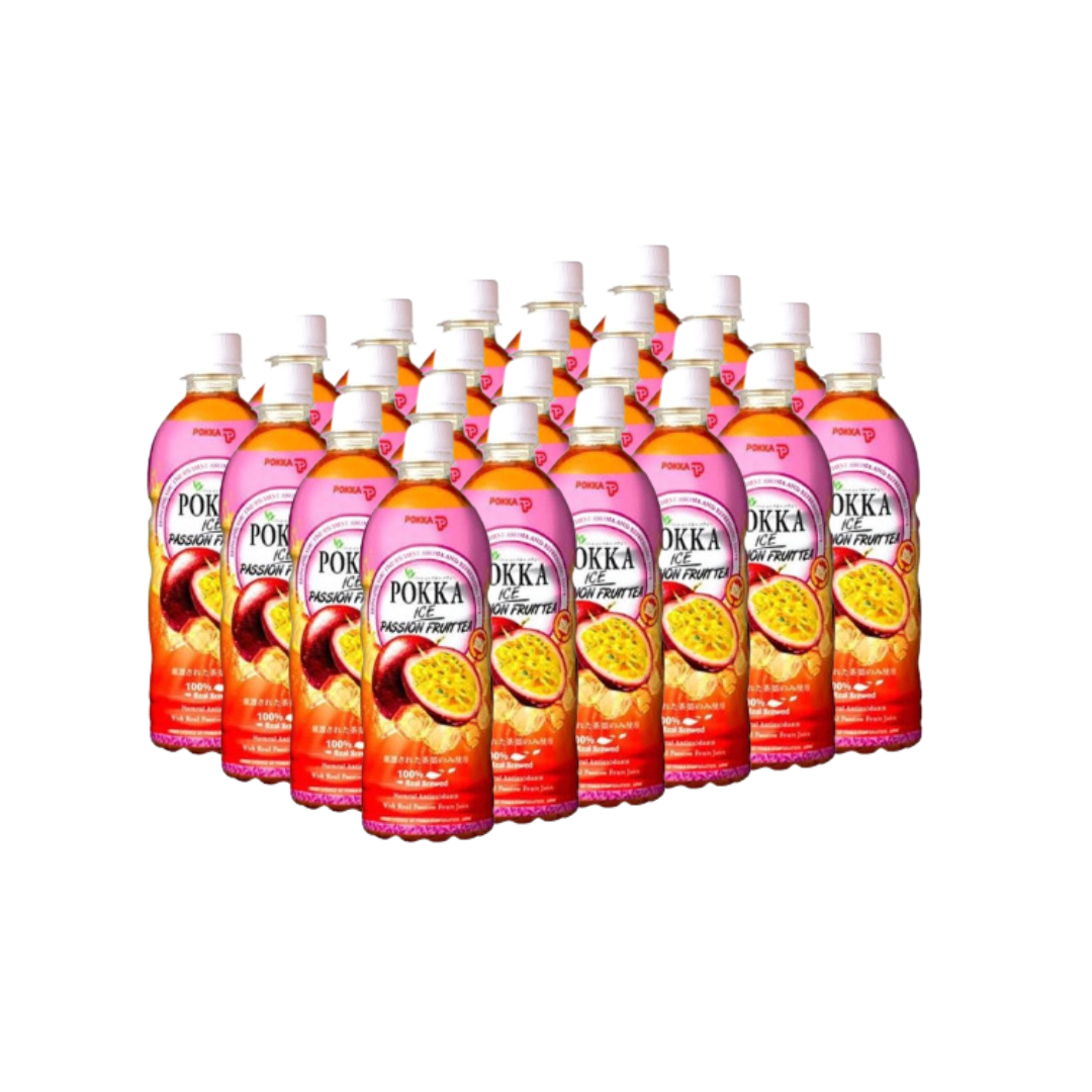 Pokka Ice Passionfruit Tea (500ML x 24)