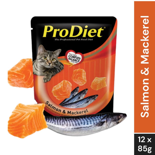 ProDiet Salmon & Mackerel (12x85g)