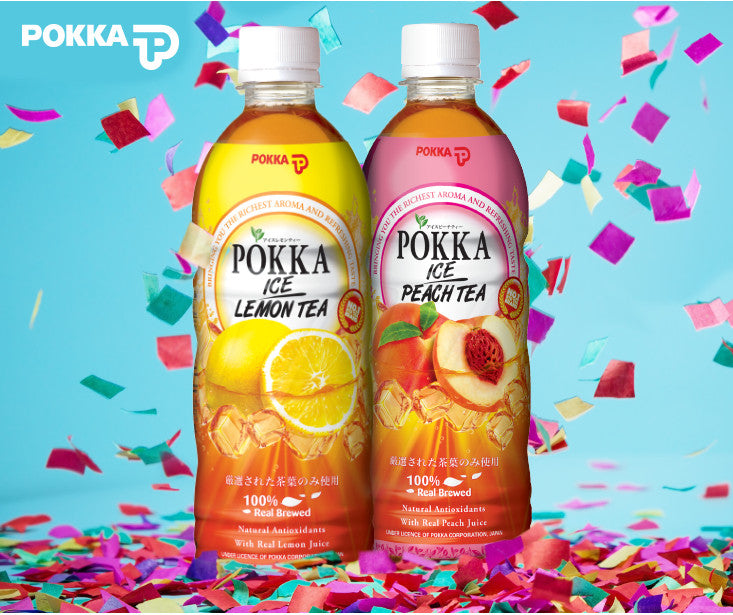 Pokka Ice Peach Tea (500ML x 24)
