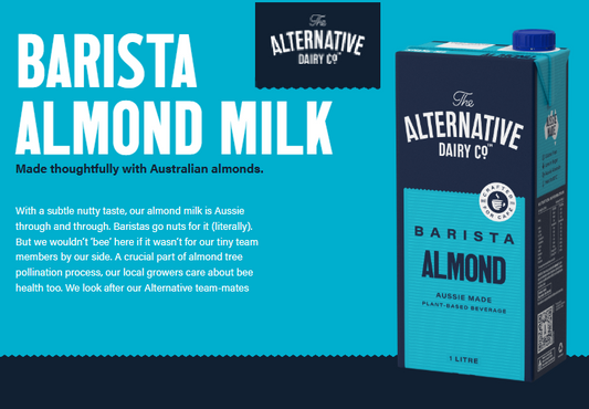 The Alternative Dairy Barista Almond Milk 1L